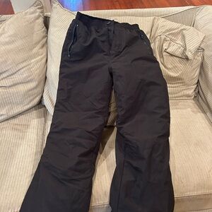 Kids black ski pant size 14/16